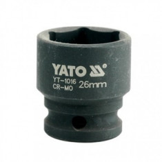 Cheie tubulara hexagonala de impact 1/2", 26mm, Yato YT-1016