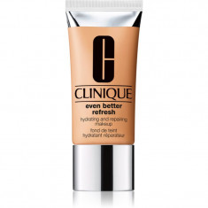 Clinique Even Better™ Refresh Hydrating and Repairing Makeup fond de ten hidratant si catifelant culoare WN 92 Toasted Almond 30 ml