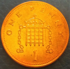 Moneda 1 PENNY - ANGLIA, anul 2004 *cod 2212 = A.UNC foto