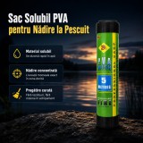 Sac Solubil PVA pentru Nădire la Pescuit