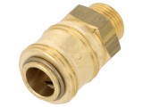 Cuplă Rapidă EURO Alamă 3/8" Filet Exterior