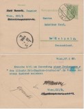 Austria 1908 Postcard Stationery Card Vienna to Leipzig D.391