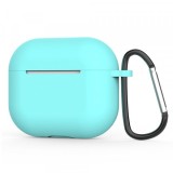 Husa Techsuit Silicone Case pentru Apple AirPods 4, Turcoaz Inchis