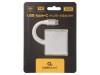Adaptor HDMI 1.4 USB 3.0 3.1 0.075m Alb Argintiu, Gembird