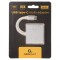 Adaptor HDMI 1.4 USB 3.0 3.1 0.075m Alb Argintiu