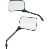 Oglinda Universala Moto Dreptunghiulara M8, Tija Aluminiu 14cm, 118x85mm - MX_NEW 2046208PE