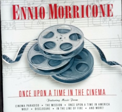 CD Ennio Morricone &amp;lrm;&amp;ndash; Once Upon A Time In The Cinema muzica de film foto