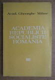 Gheorghe Mihoc - Academia Republicii Socialiste Romania