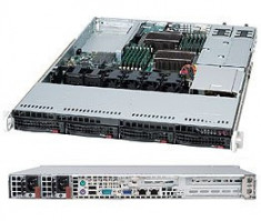 Server Supermicro CSE-815 X9DRW 2 x E5-2650 32Gb RAM foto