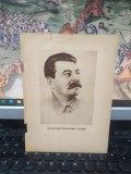 Iosif Visarionovici Stalin, planșă, circa 1952, sepia, 193