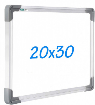 Tablita magnetica 20x30 cm, whiteboard, scriere marker, rama aluminiu foto