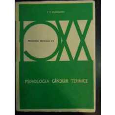 Psihologia Gindirii Tehnice - T.v. Kudreavtev ,541602