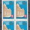 ROMANIA1971 LP 763 MUZEUL DE ISTORIE BLOC 4 TIMBRE MNH
