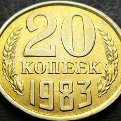Moneda 20 COPEICI - URSS / RUSIA, anul 1983 * cod 2177 A