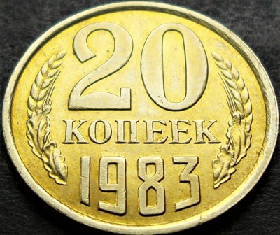 Moneda 20 COPEICI - URSS / RUSIA, anul 1983 * cod 2177 B foto