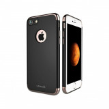 Cumpara ieftin Husa Compatibila cu Apple iPhone 7,iPhone 8 - Usams Genius Series Gold Rose, Plastic, Carcasa