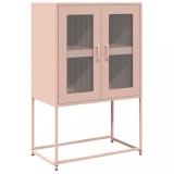 Cumpara ieftin Dulap inalt, roz, 68x39x107 cm, otel