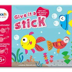 Carte Creativa Stick"n Give It A Stick - Cercuri (+5 Ani)