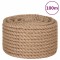 vidaXL Fr&acirc;nghie 20 mm, 100 m, 100% iută