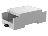 Carcasă pentru şină DIN 90mm x 53,3mm x 32mm gri Nr.mod: 3
