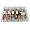 Trusa saibe cupru JBM, 525 buc, 10-20mm, set garnituri etanșare auto