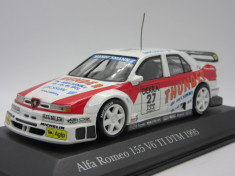 Macheta Alfa Romeo 155 V6 TI DTM #27 Minichamps 1:43 foto