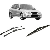 Cumpara ieftin Set 3 stergatoare MAZDA 323 F VI Hatchback 1998-2004, parbriz si luneta, Bosch Twin-Aerotwin Retrofit