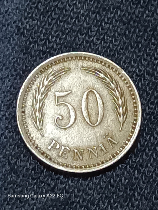 50 pennia 1921 Finlanda