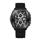 Ceas Bărbați Lige 89110 Negru &ndash; Design Casual, Funcții Multiple, Afișaj Luminos, Rezistent la Apă 3ATM