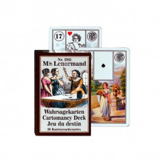 Cărți de joc pentru cartomanție Piatnik „Mademoiselle Lenormand - Jocul Destinului” - ***