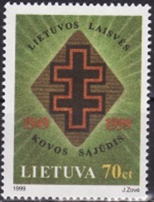 Lituania 1999 - Aniversari neuzat,perfecta stare