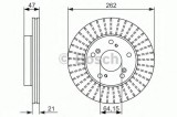 Disc frana HONDA CR-Z (ZF1) (2010 - 2016) BOSCH 0 986 479 687