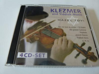 KLezmer and yiddish music - 4 cd foto