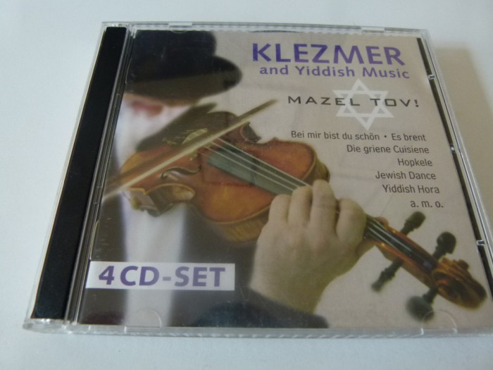 KLezmer and yiddish music - 4 cd