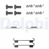 DELPHI LY1104 set accesorii, saboti frana parcare
