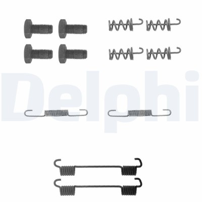 DELPHI LY1104 set accesorii, saboti frana parcare foto