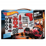 Set de asamblare masinuta, Racing Box, Hot Wheels, 25 piese, HW240