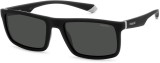 Ochelari de Soare POLAROID PLD 2134/S 08A/M9, 56mm, Negru-Gri