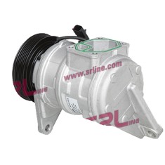 Compresor aer conditionat Chrysler Voyager, 1996-2001, motorizare 2.0/2.4/3.0 V6/3.3 V6/3.8 V6, benzina si 2.5 TD, diesel, rola curea 120 mm, 6 canel