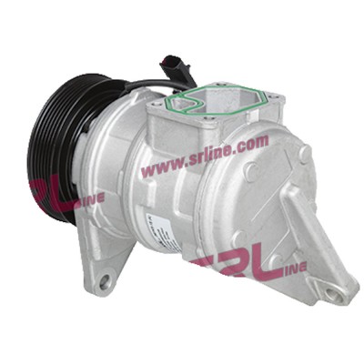 Compresor aer conditionat Chrysler Voyager, 1996-2001, motorizare 2.0/2.4/3.0 V6/3.3 V6/3.8 V6, benzina si 2.5 TD, diesel, rola curea 120 mm, 6 canel foto