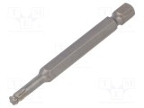 Capăt de şurubelniţă sferic Torx&reg; T10 70mm WIHA