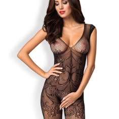 Bodystocking Cu Dantela Decupat Sexy, Negru, S/M/L