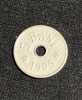 Moneda 5 bani 1905