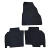 Covorase mocheta Mercedes Citan 2012-2020 Negru, set de 3 bucati , LIPSA FATA STANGA