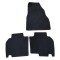 Covorase mocheta Mercedes Citan 2012-2020 Negru, set de 3 bucati , LIPSA FATA STANGA