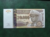 ZAIR 20.000 ZAIRES 1996 UNC