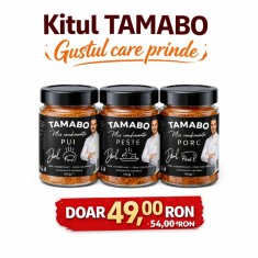 Pachet TAMABO 3 mixuri de condimente pentru pui, porc si peste