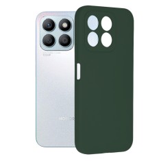 Husa de telefon compatibila honor x8b, tech microfibra, camera extra pro, dark green foto