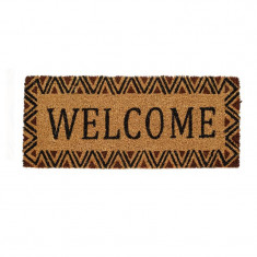 Covoras usa treapta mesaj Welcome, 60 x 25 cm