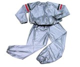 Cumpara ieftin Costum Sauna Slabit Unisex, Marimi L, XL, XXL, XXXL, Argintiu, Accelereaza Arderea Grasimilor, Anticelulita